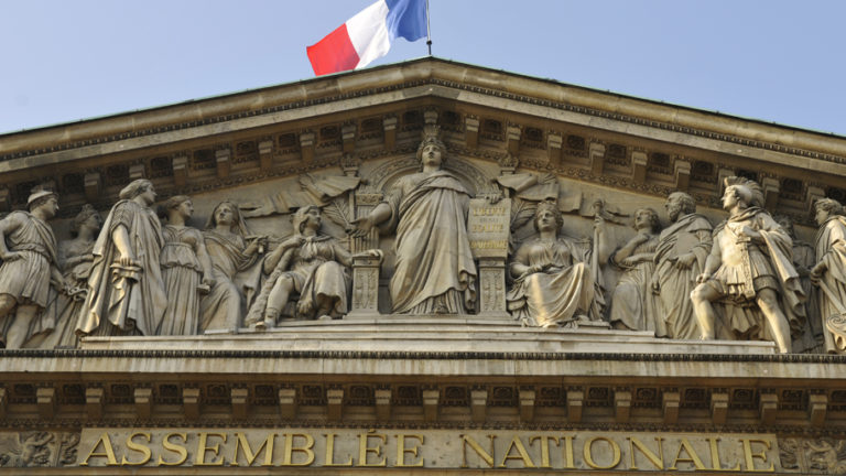 Equipe M2I à l'Assenblée Natioanle